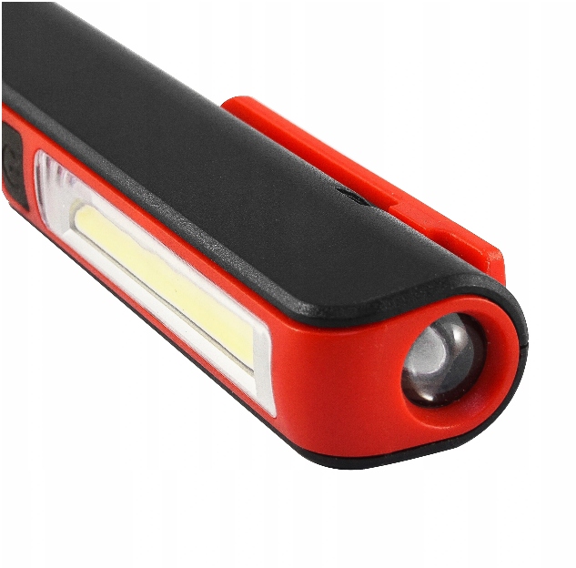 LATARKA WARSZTATOWA LAMPKA USB LED COB AKU LAMPA Zasilanie akumulatorowe