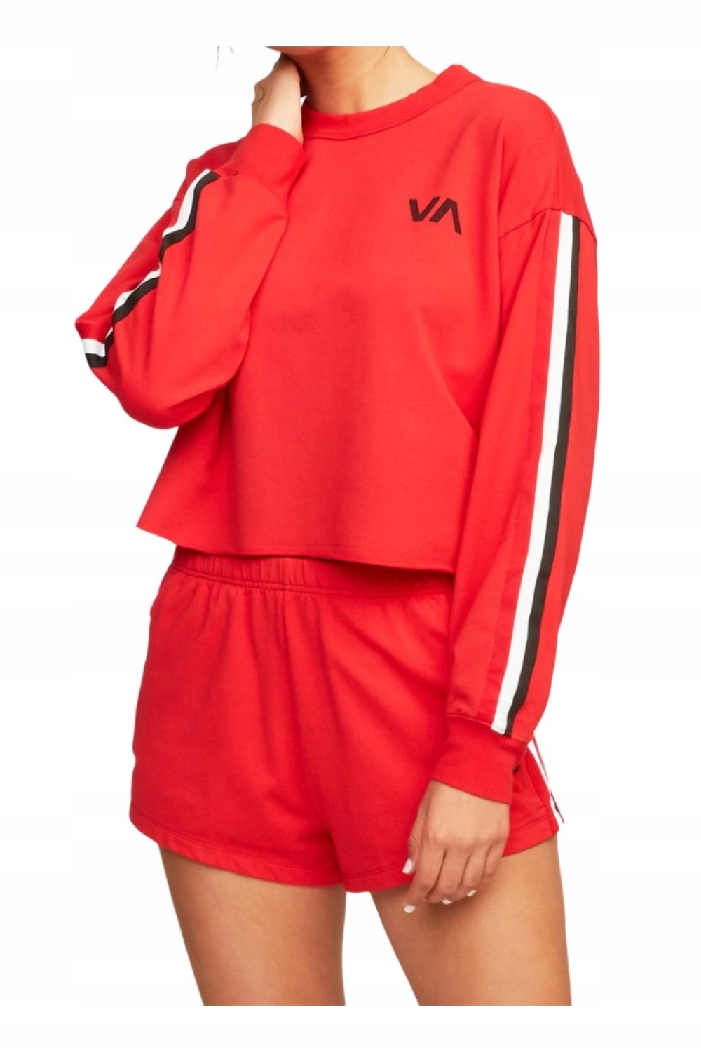 Mikina Rvca klasická červená lampasy krátká vel. L