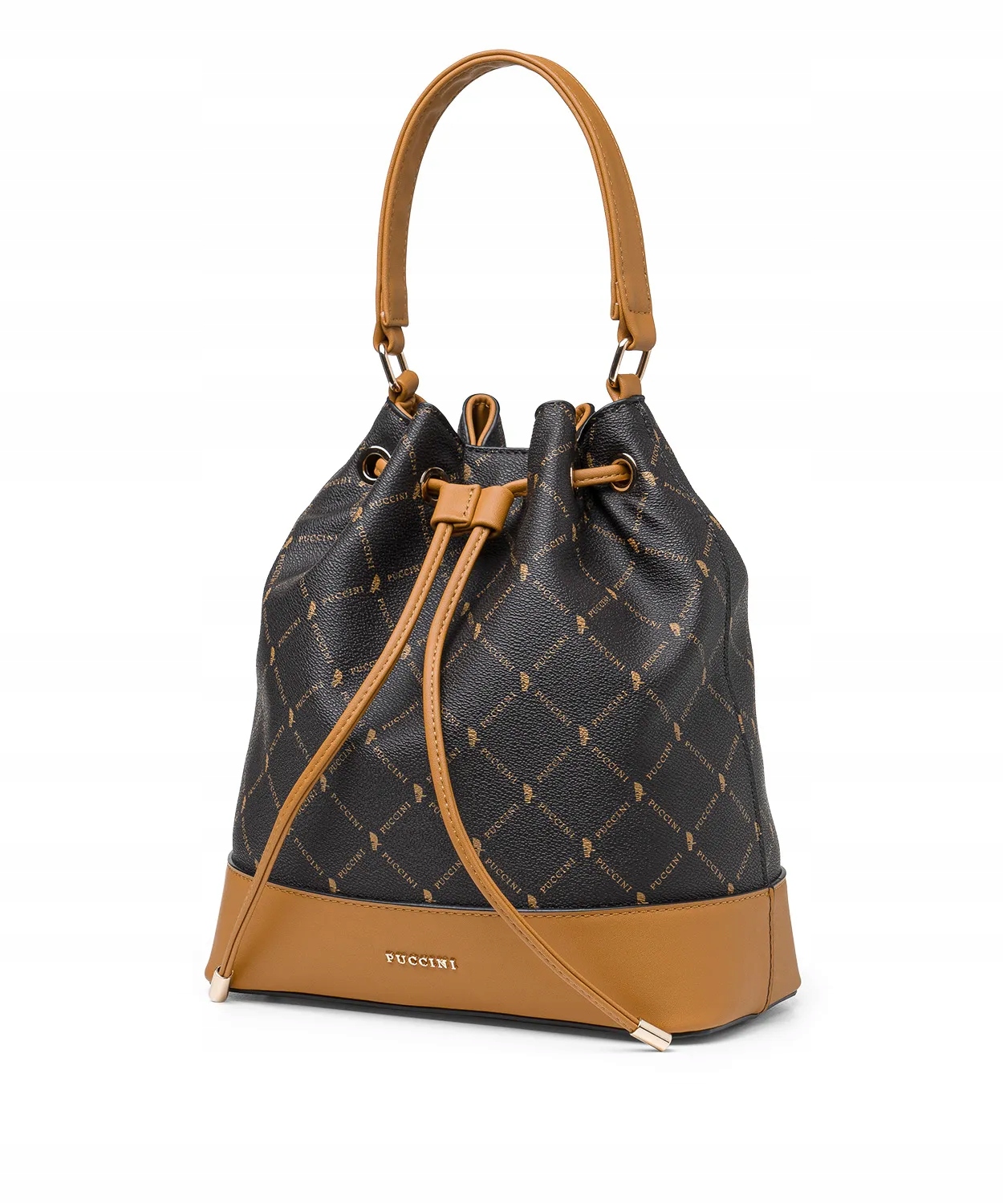 Dámská kabelka Taška přes rameno Velká Ekokůže Puccini Hnědá BLXP0053M-2