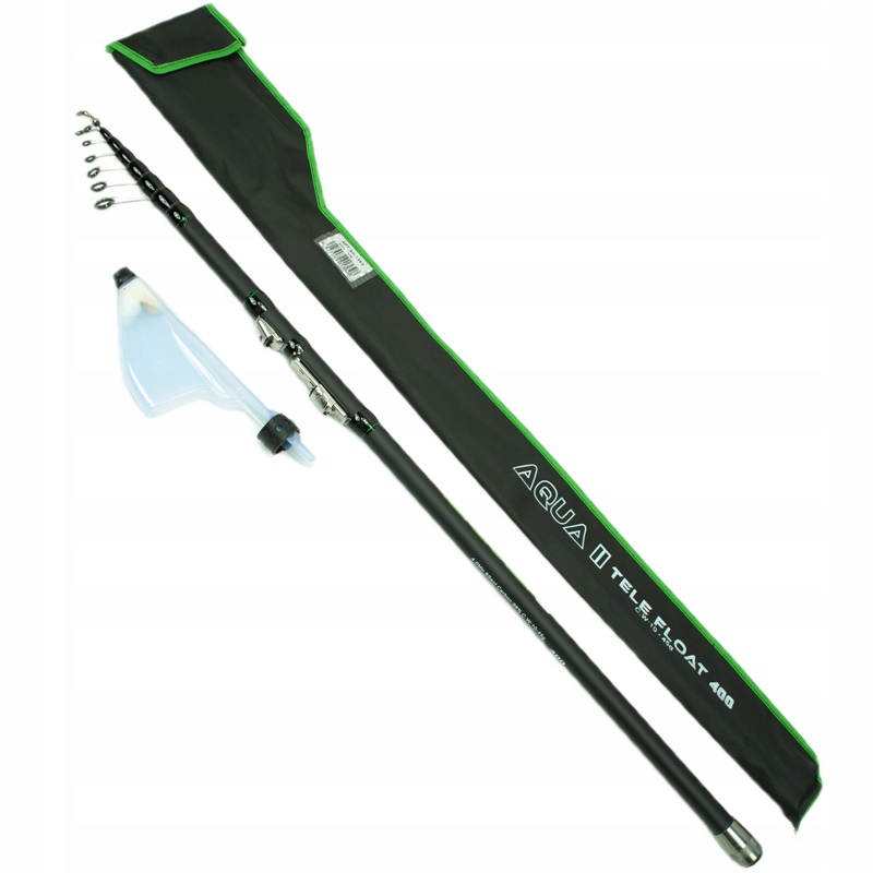 Wędka Aqua Tele Float 4 m 10-45 g lekka węglowa teleskopowa bolonka spławik