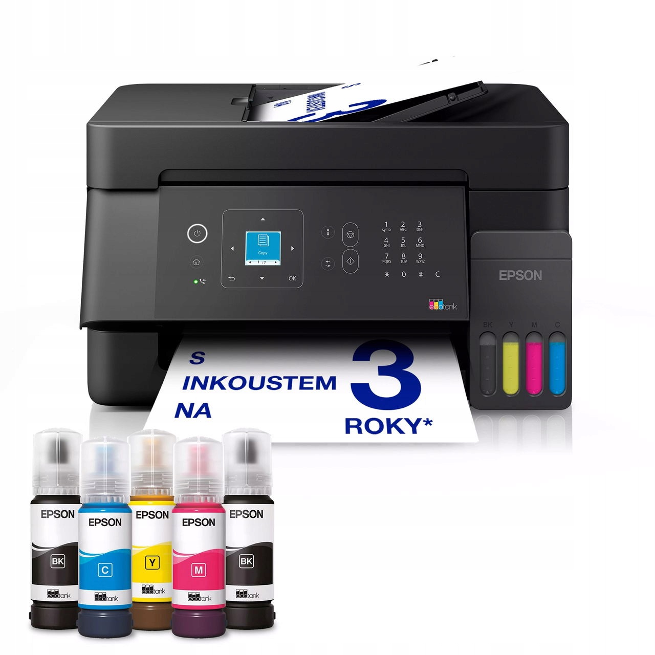 Epson EcoTank L5390 Tisk Ink A4 Lan WiFi Usb