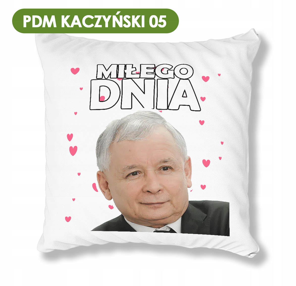 PODUSZKA BIAŁA PDM KACZYŃSKI 02 IDEALNY PREZENT Kod producenta poduszka dekoracyjna śmieszna miękka