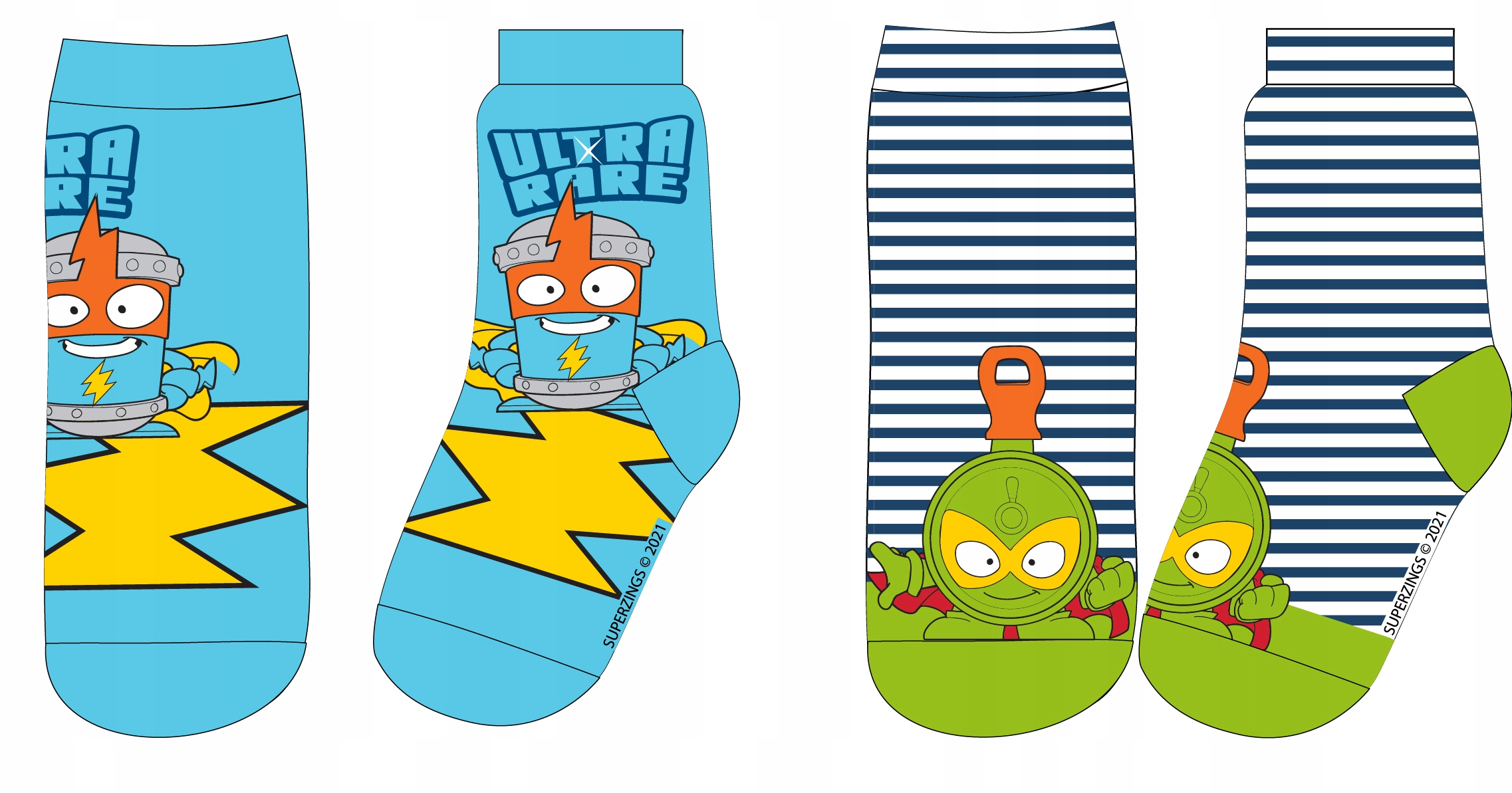 

Super Zings Skarpetki 27/30 2-pak