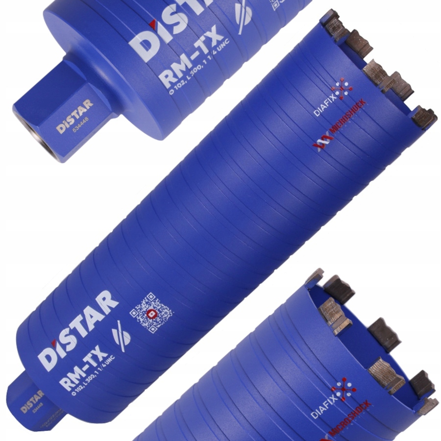 Vrták Distar Rm-tx 102x300 1 1/4 Unc do betonu