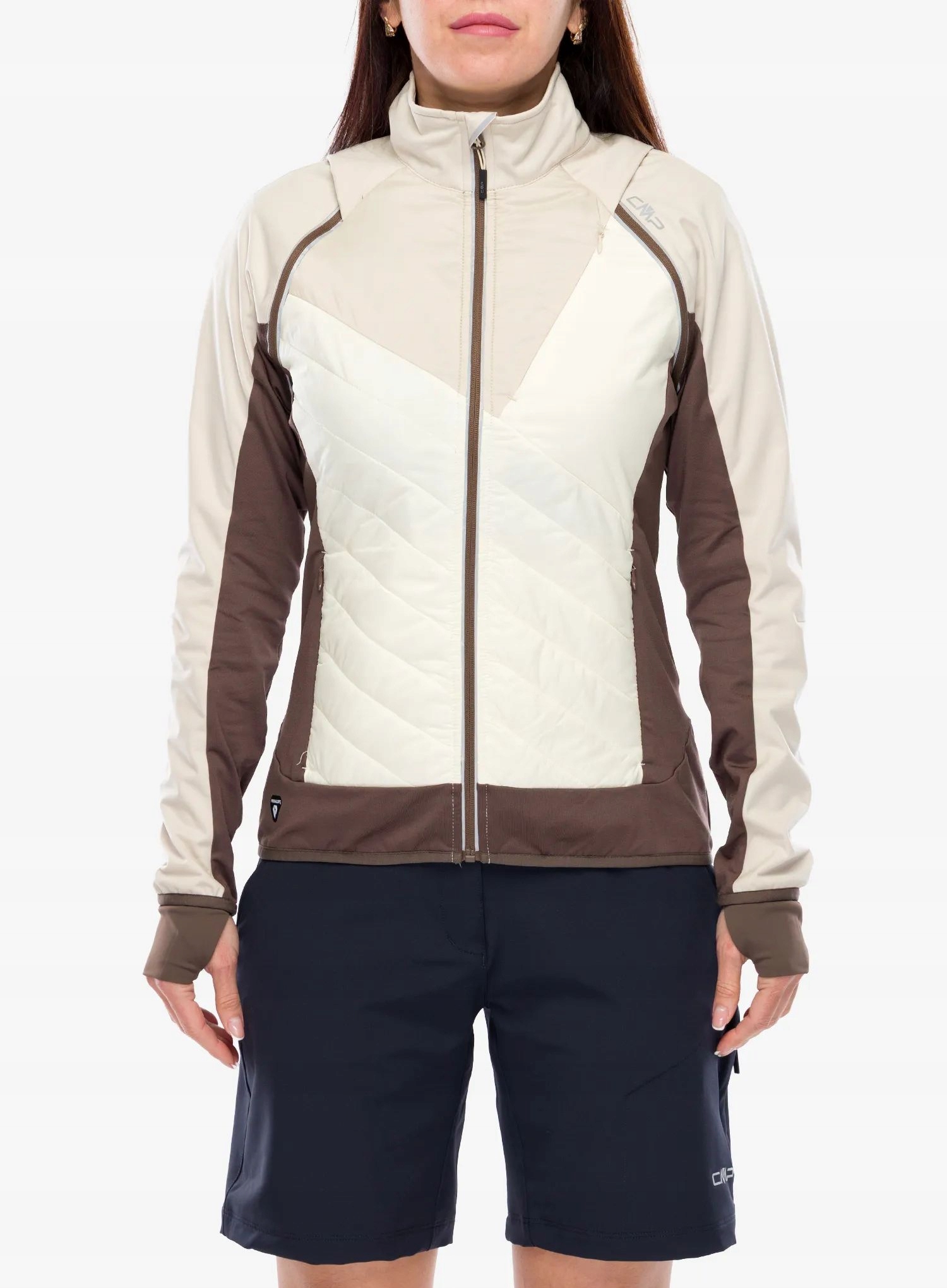 Dámská bunda Cmp Lunexa Jacket krémová 40 (M)