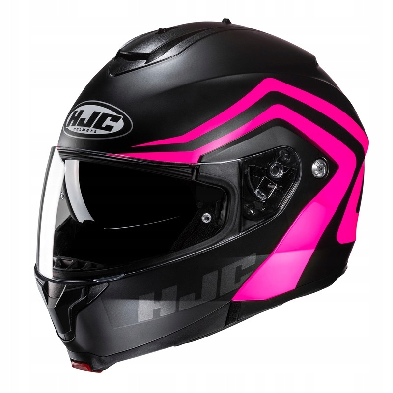 Modulárna Motocyklová Prilba Hjc C91N Nepos Black Pink