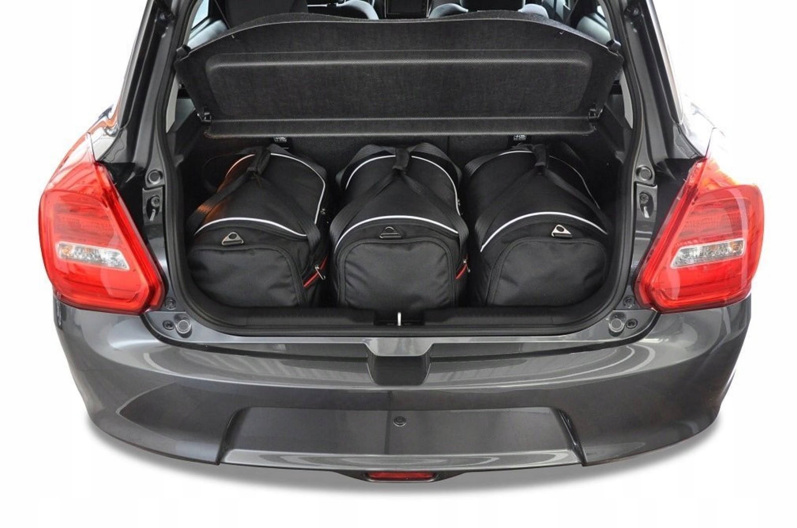 J&j Automotive Sada 3ks cestovných tašiek Sport pre Suzuki Swift 2017+