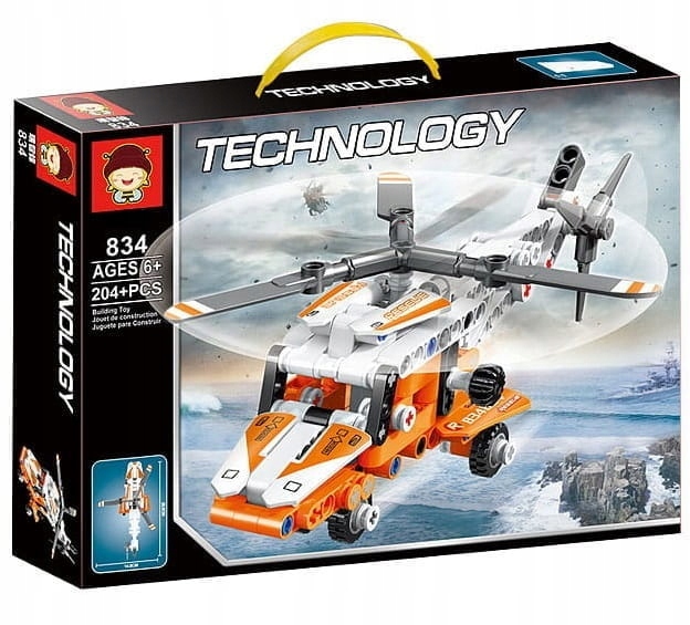 

Klocki Techniczne Helikopter Ratunkowy 204 El
