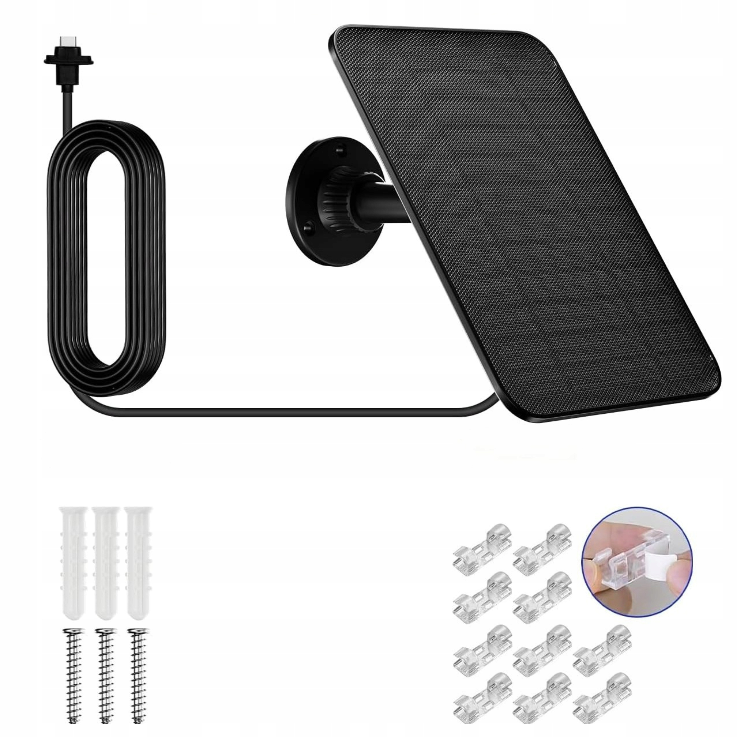 Solární panel pro kameru Blink Outdoor 4 Solární nabíječka 4W IP65 Držák