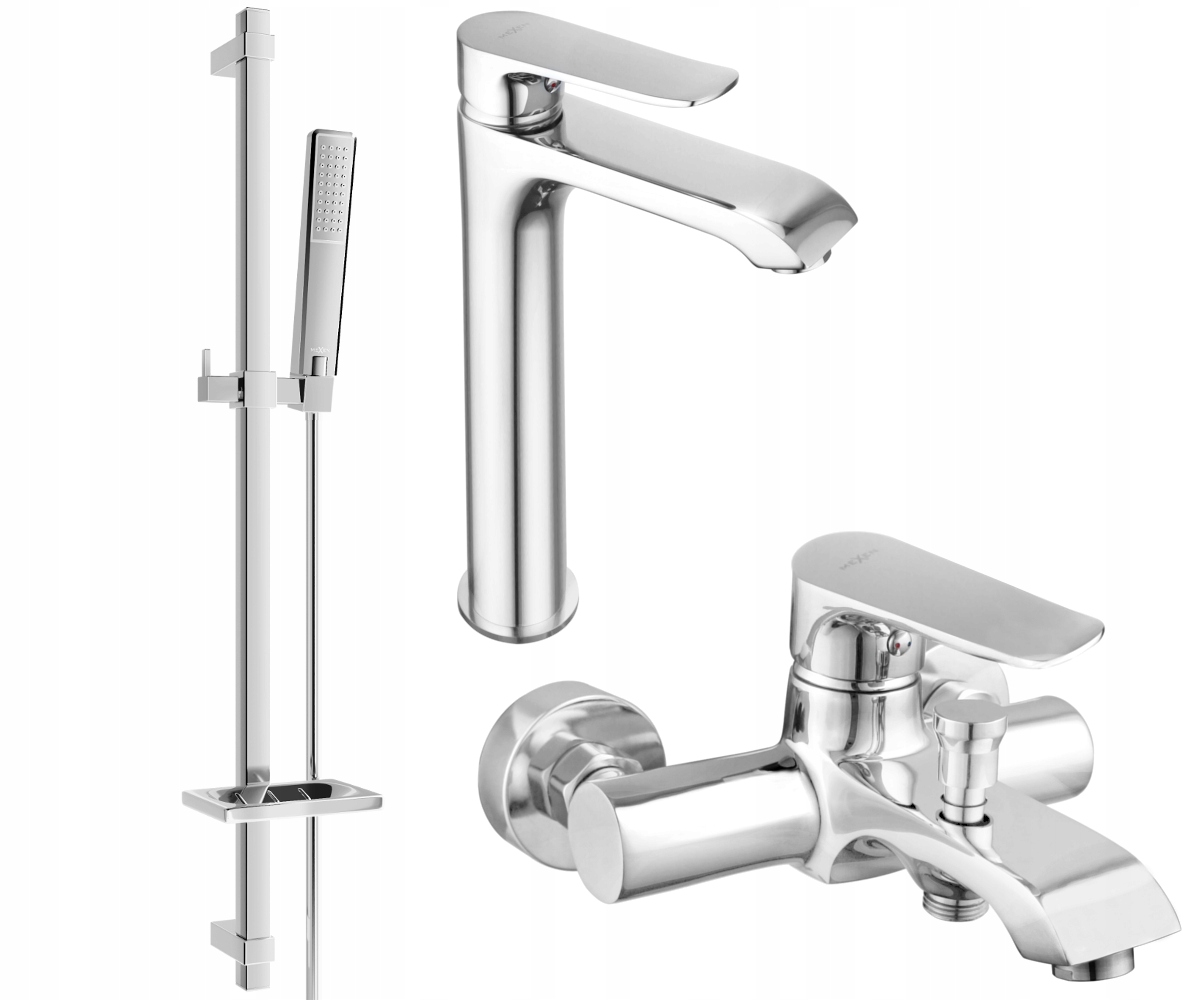 

Mexen Pecos DQ72 Zestaw Prysznicowy Bateria Chrom