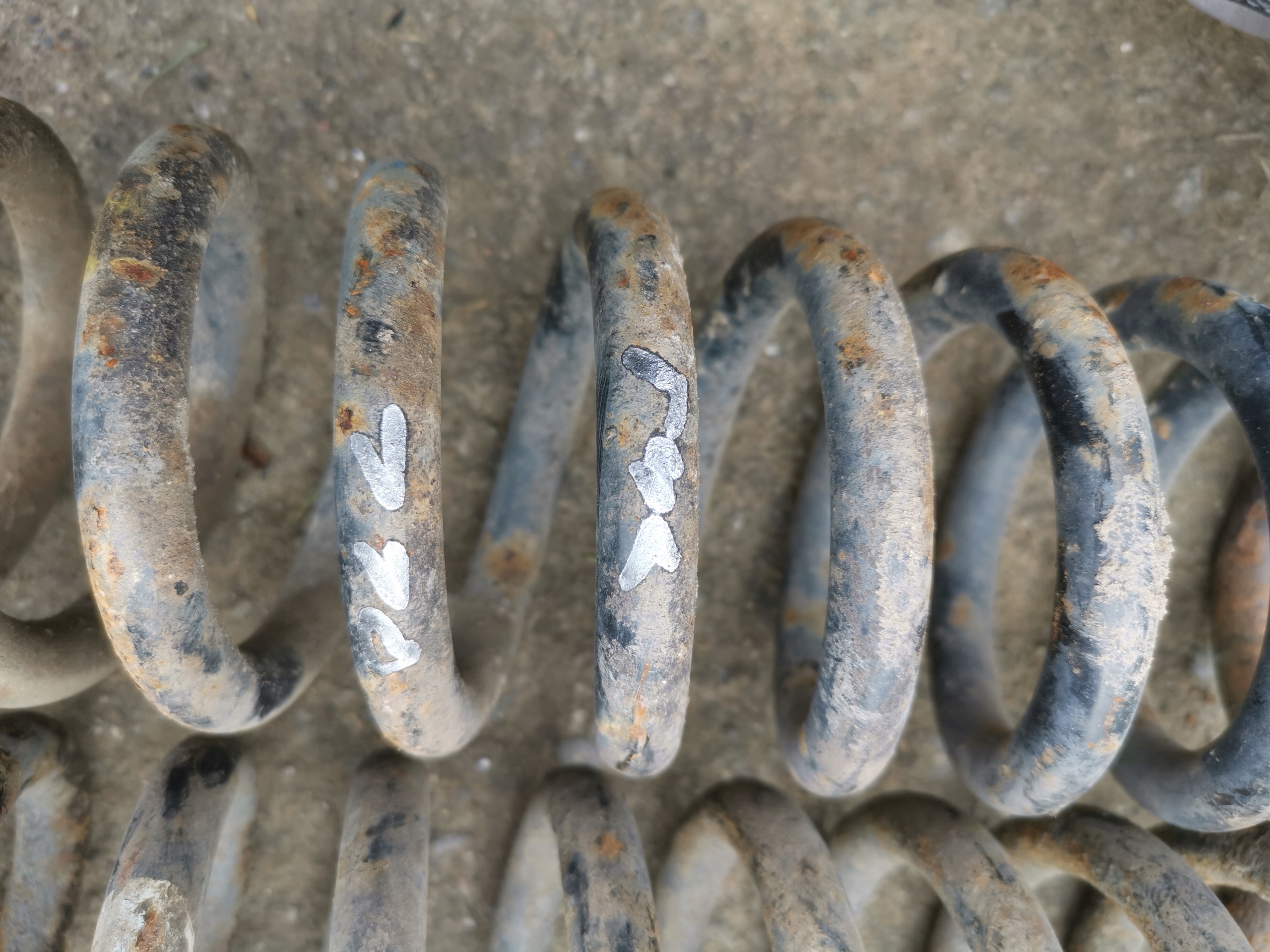 mercedes w124 sedan spring rear part rear