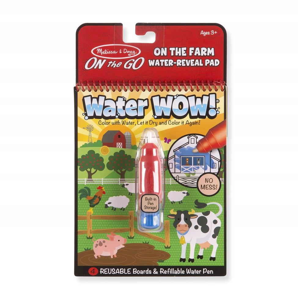 Melissa &Doug WaterWOW Kolorowanka Wodna Farma Marka Melissa & Doug