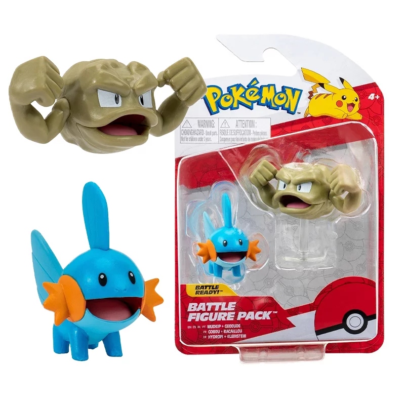 

Pokemon Figurki Mudkip I Geodude Zestaw