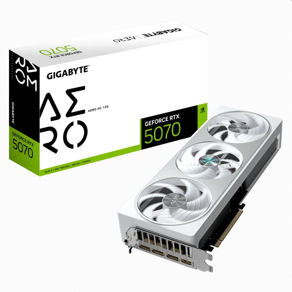 Gigabyte GeForce Rtx 5070 Aero Oc 12G GV-N5070AERO OC-12GD