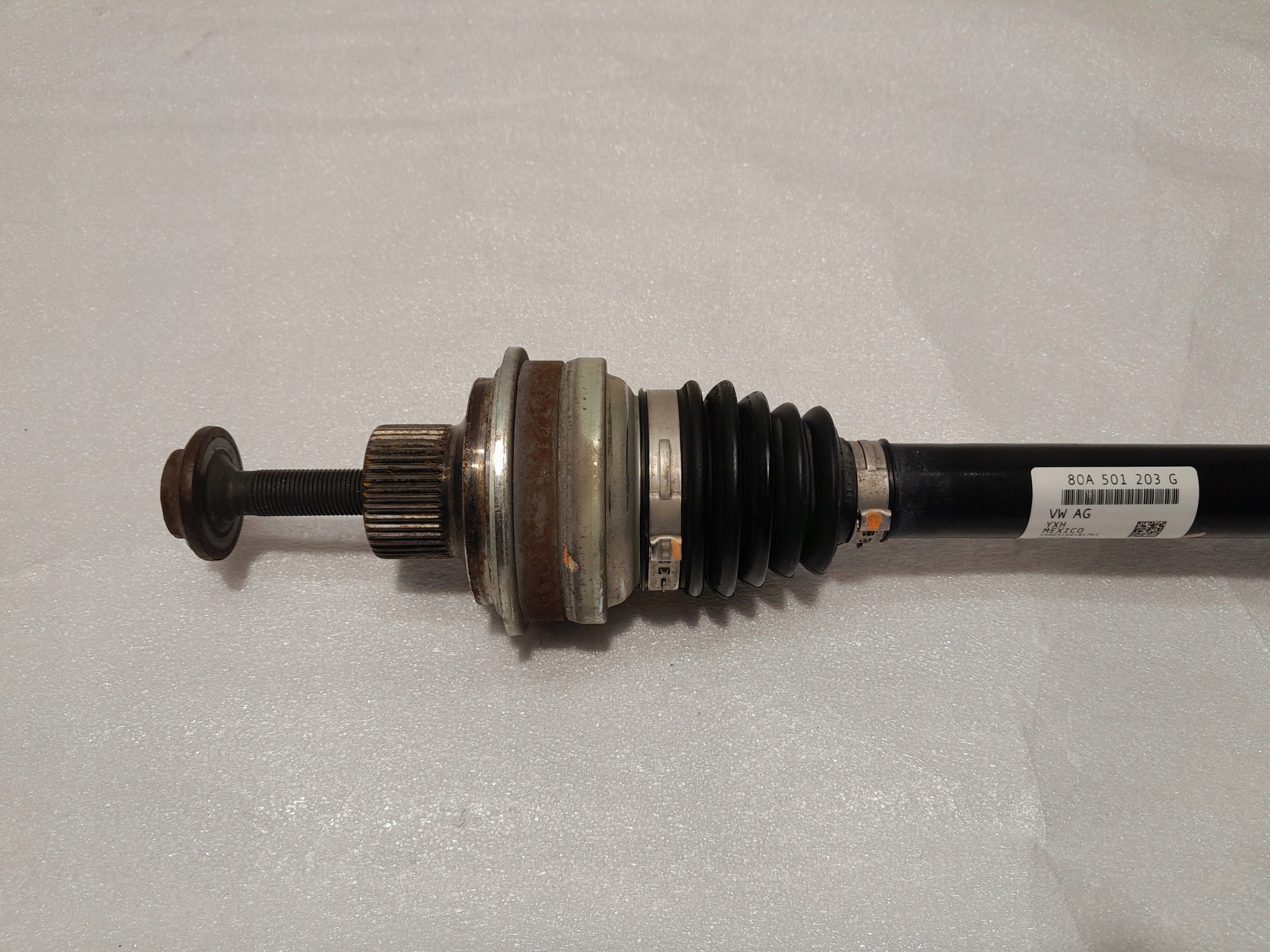 AUDI Q5 80A semi-axis left rear part 80A501203G
