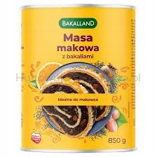 Bakalland Maková Náplň 850 g