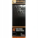 Guru Method Hair Rigs Hook Size 16 4'' 10 cm