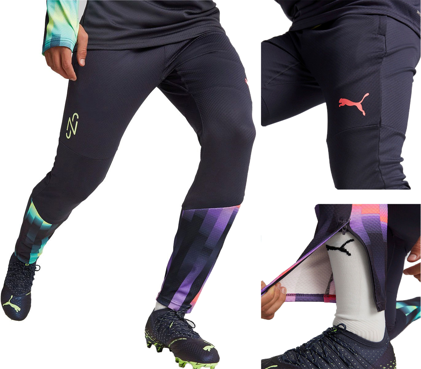 Puma Neymar Jr Spodnie Dresowe Męskie Piłkarskie Treningowe M