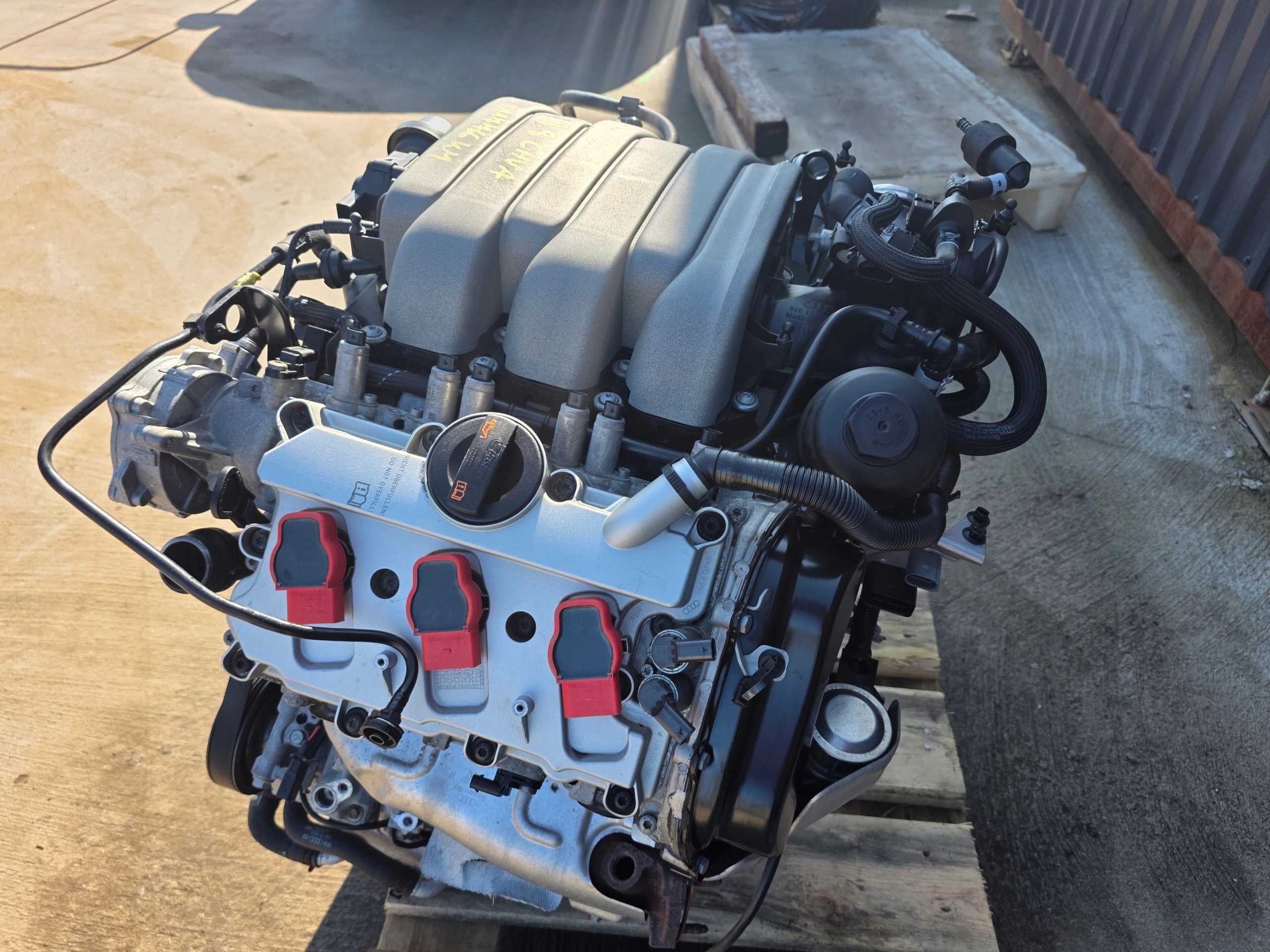engine complete AUDI A6 C7 A7 4G 2.8 FSI CHV CHVA 117766 KM original !!!