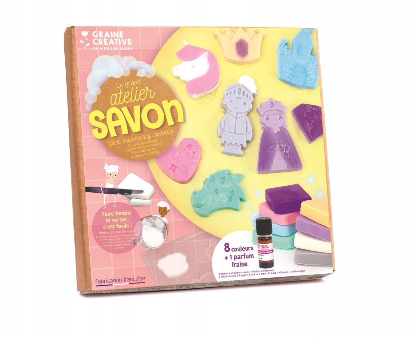 Zestaw do Robienia Mydła Baśniowe Postacie