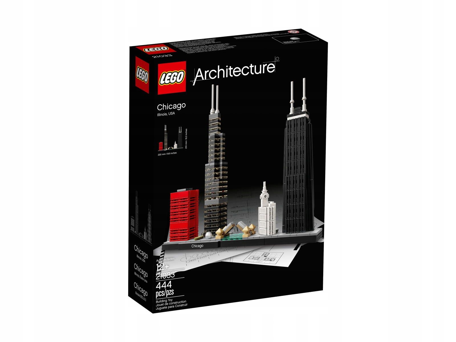 Lego Architecture 21033 Chicago Nové