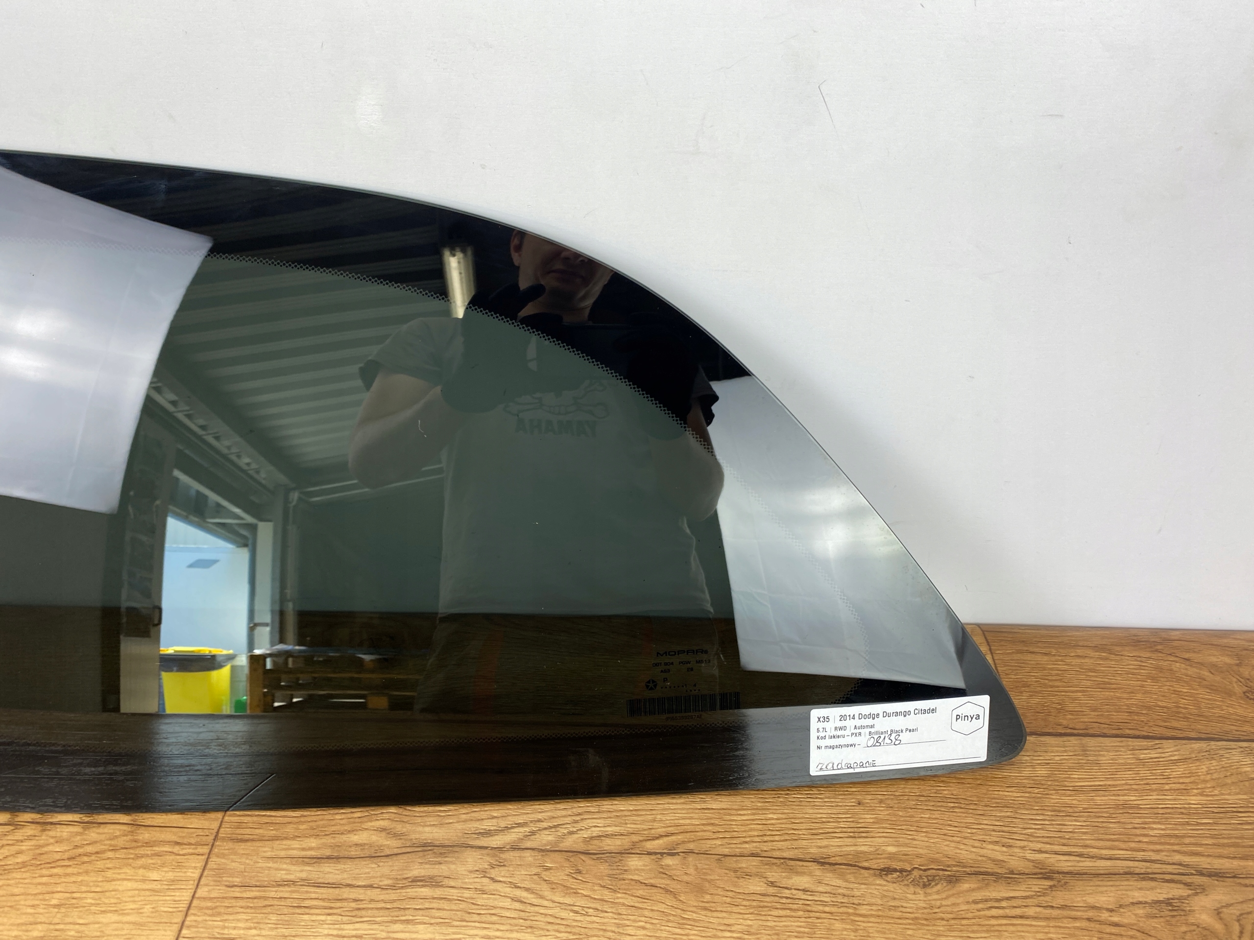 window bodywork left rear part Dodge Durango 2014+ USA