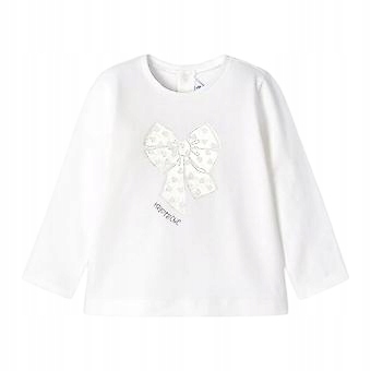 BLUZKA DZIEWCZĘCA 0116 KREMOWA ROZ.92