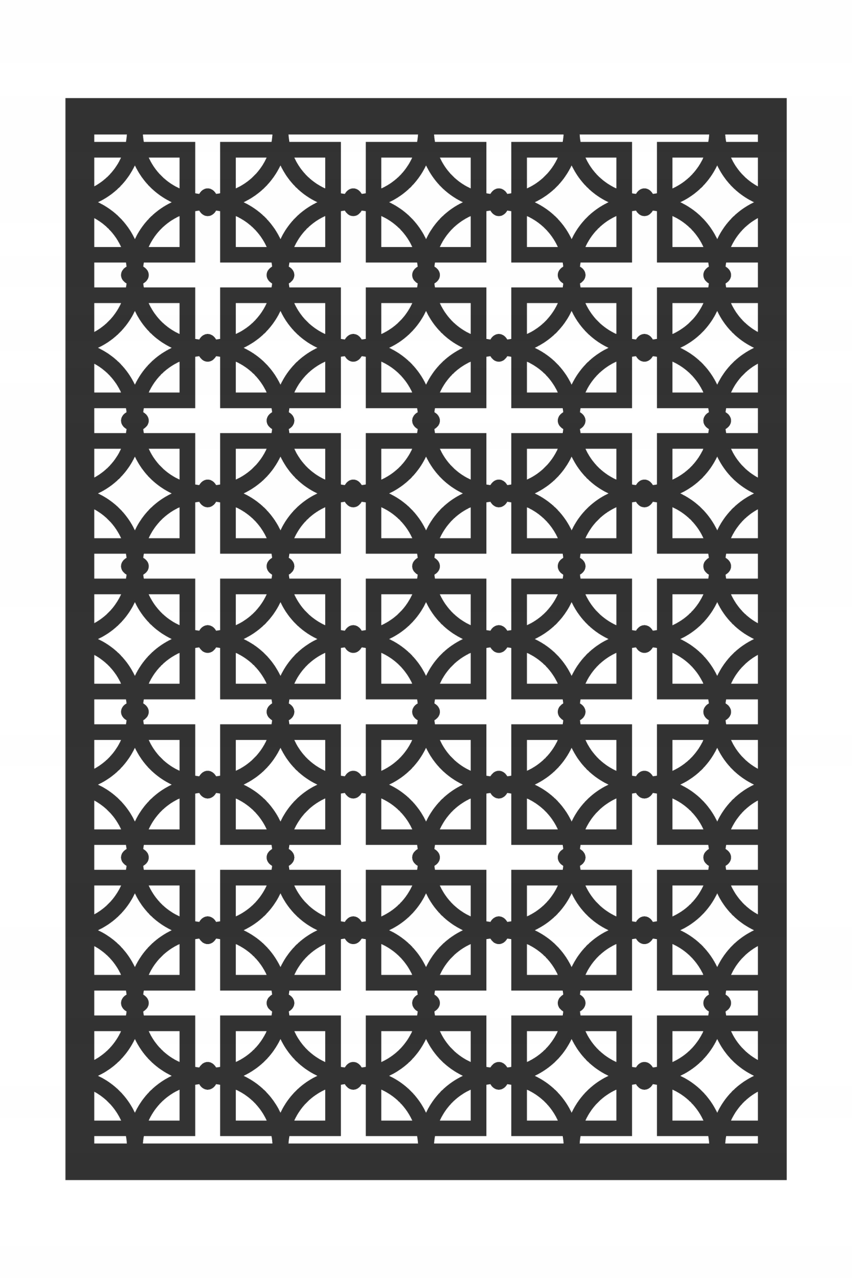 Panel dekoracyjny mdf nie malowany wzór 9