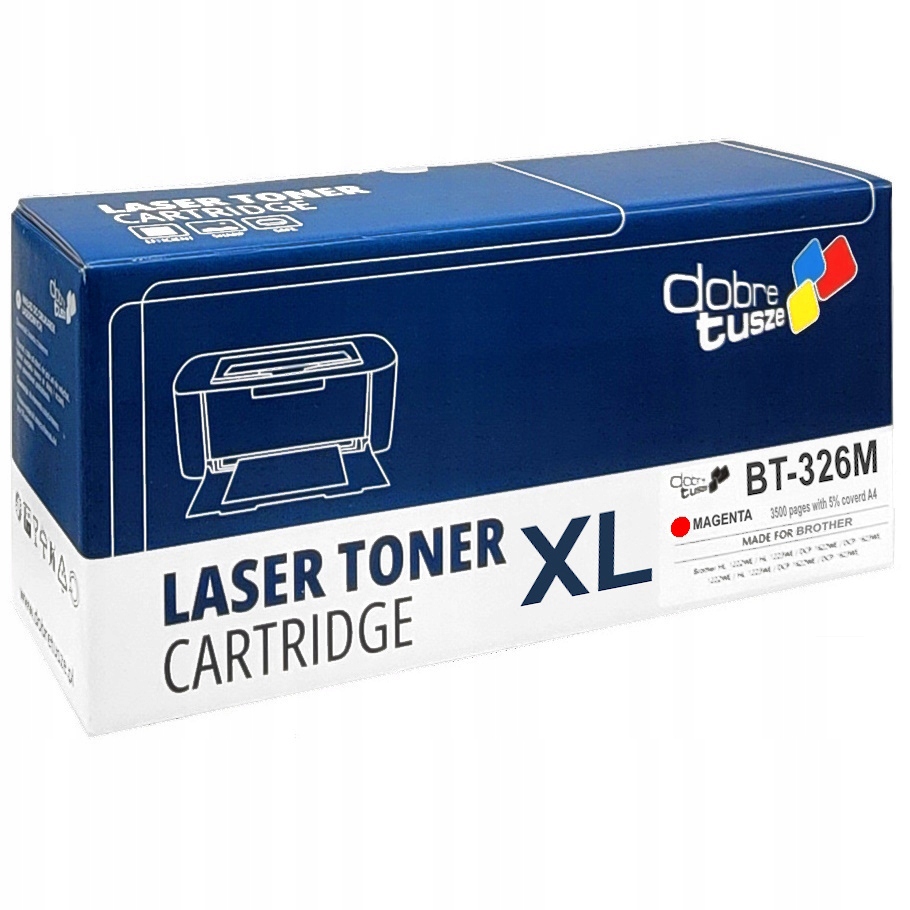 Toner XL Do Brother TN-326M DCP-L8400CDN DCP-L8450CDW HL-L8250CDN L8350CDW