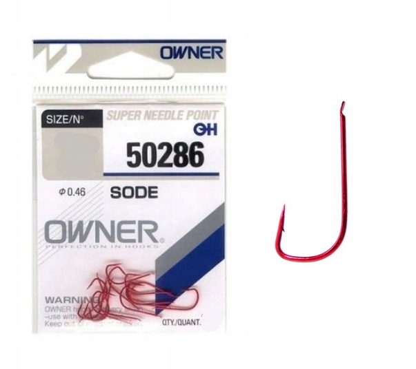 (r) Haczyki Owner 50286 Sode 14 1X13SZT Jaxon