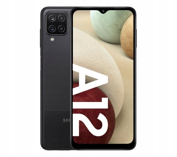 

100% Nowy Samsung Galaxy A12 4/64GB Black