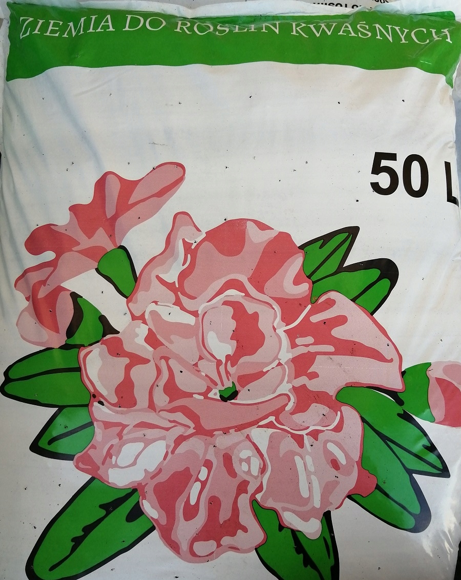 ZIEMIA DO ROŚLIN KWAŚNYCH 50L hortensje BORÓWKA podłoże