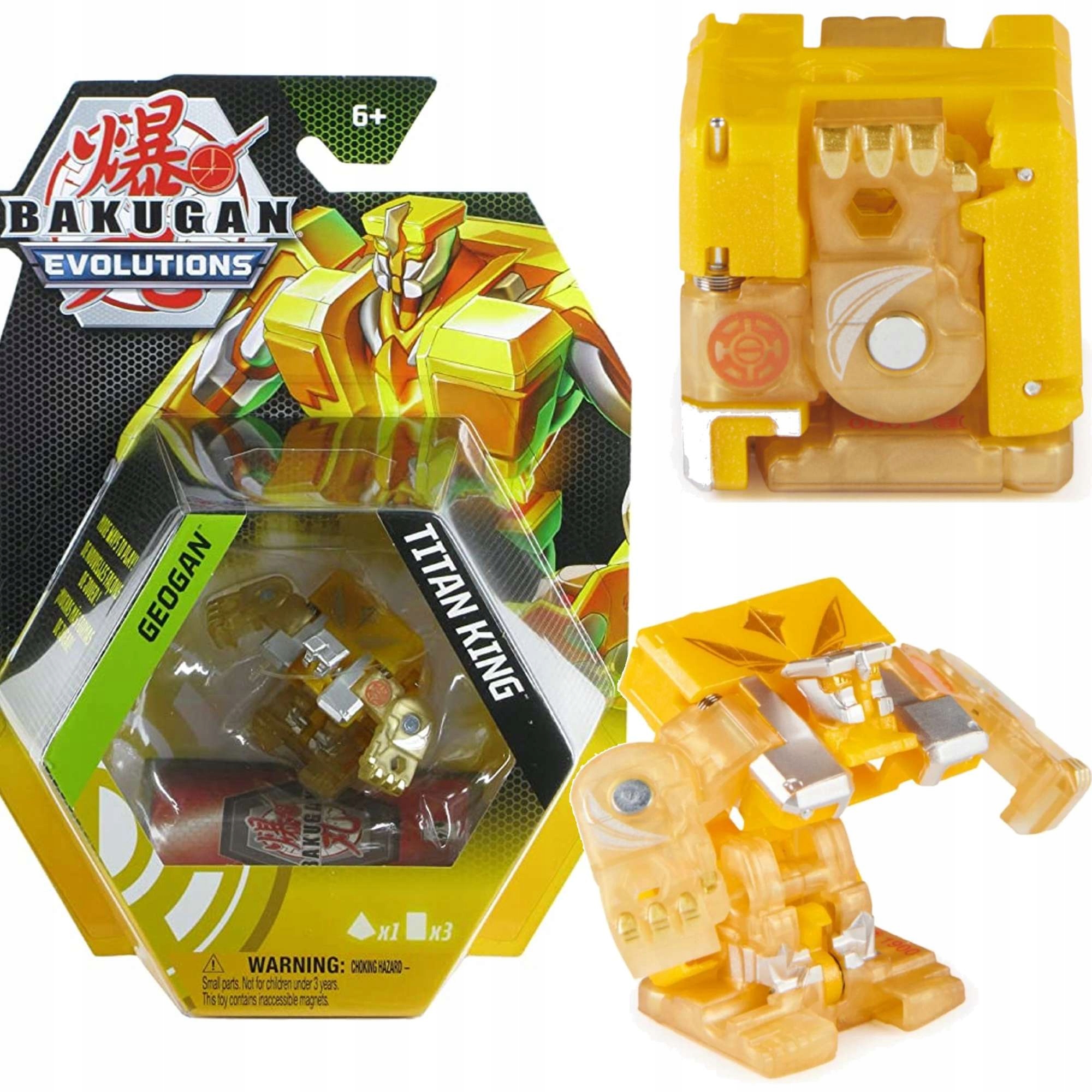 

Bakugan Evolutions Geogan Aurelus Titan King
