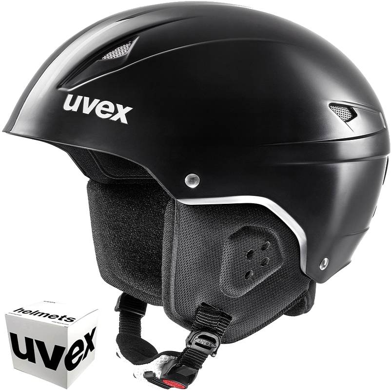 Lyžařská a snowboardová přilba Uvex Eco 51-55 cm, černá matná