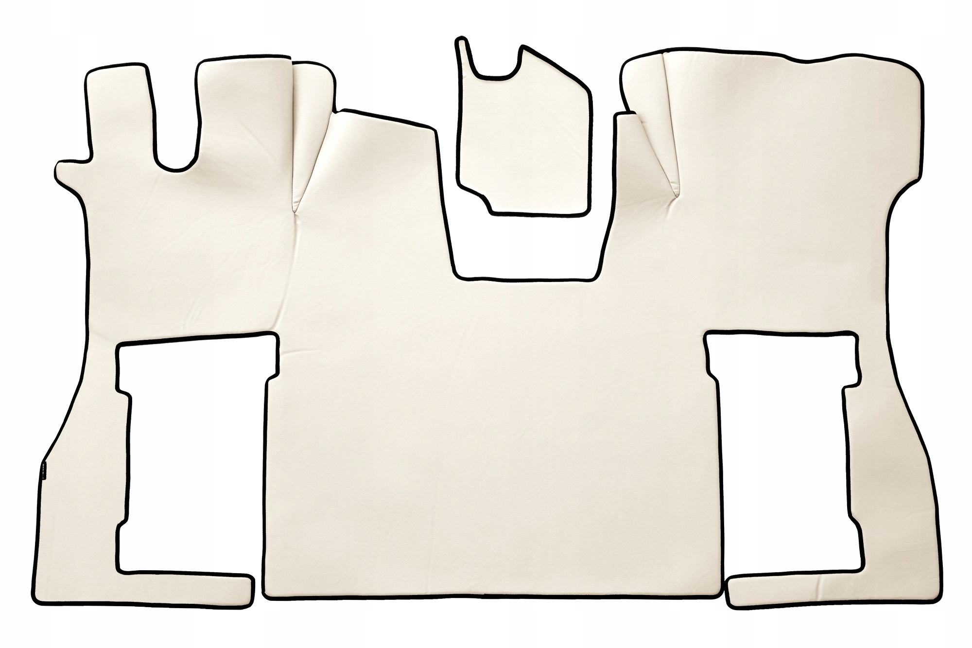 Dywaniki TIR SCANIA S PLASKA PODLOGA skorzane skaj