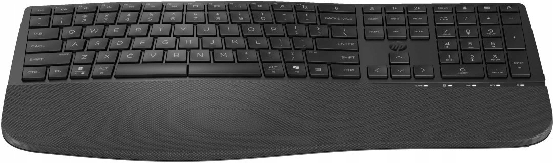 680 Comfort Dual-Mode Keyboard Black Hp