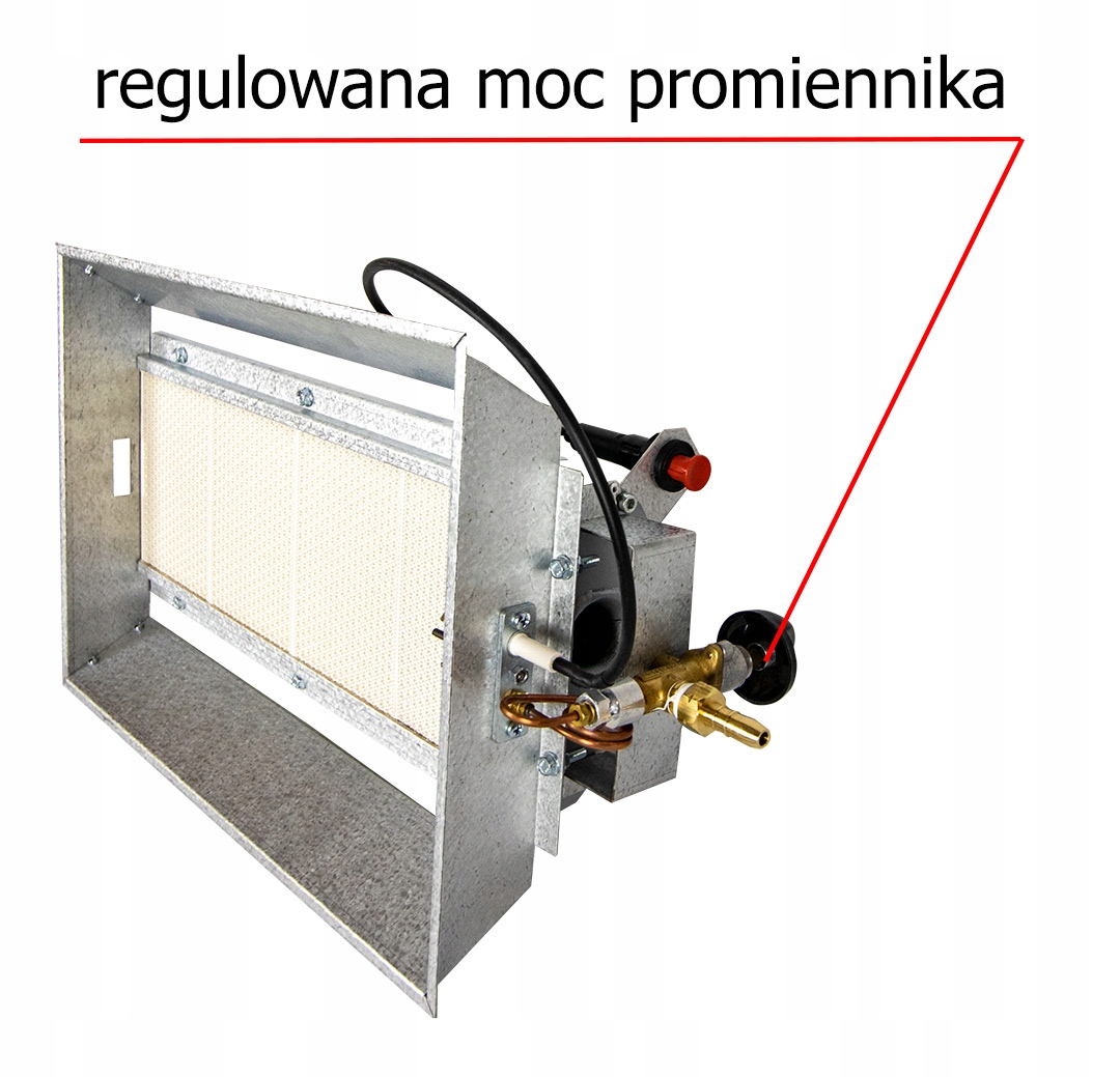 PROMIENNIK PIECYK OGRZEWACZ GAZOWY NAGRZEWNICA SB4 Model SB-4