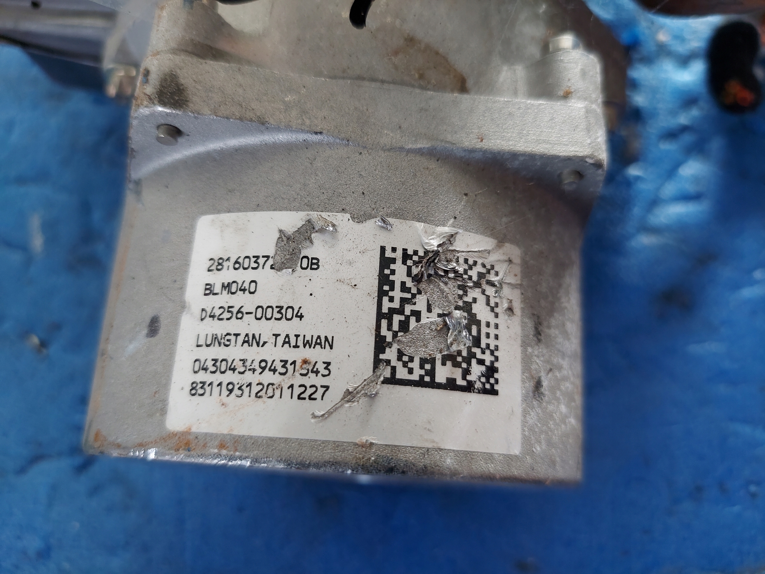 control electrics FIAT 500V 2816037210B