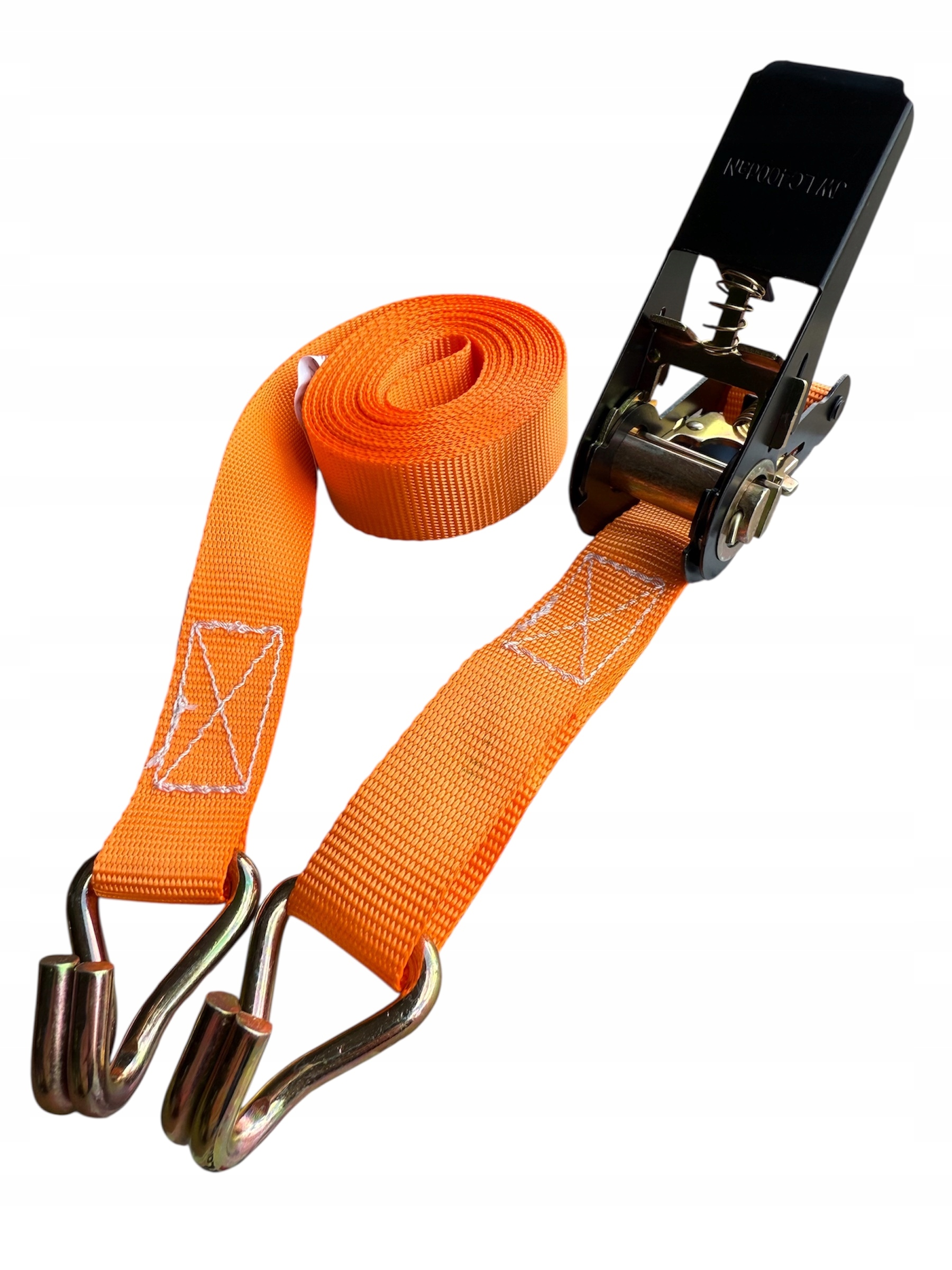 Pas Transportowy 4m 25mm Mocne pasy transportowe komplet z napinaczem Pl