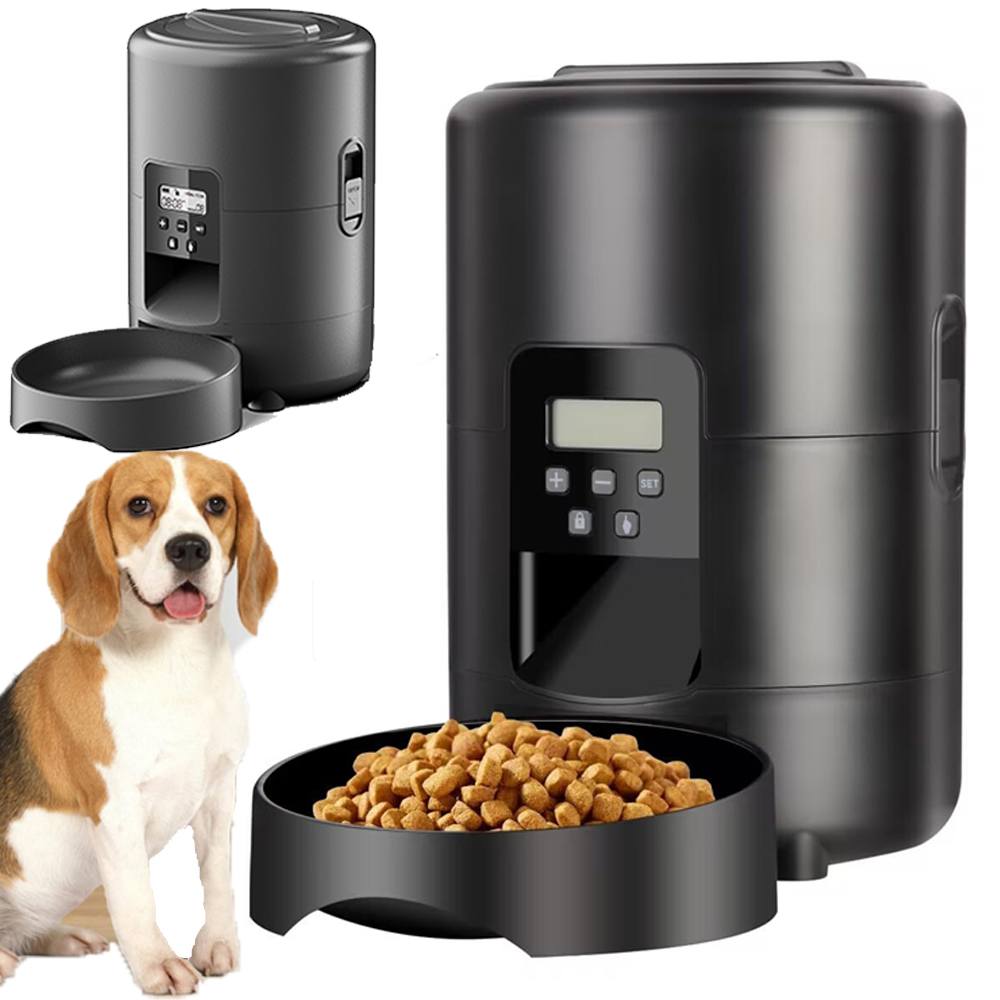 Levně Automatický Inteligentní LCD Dávkovač Krmiva Pro Psa Kočku 2 L