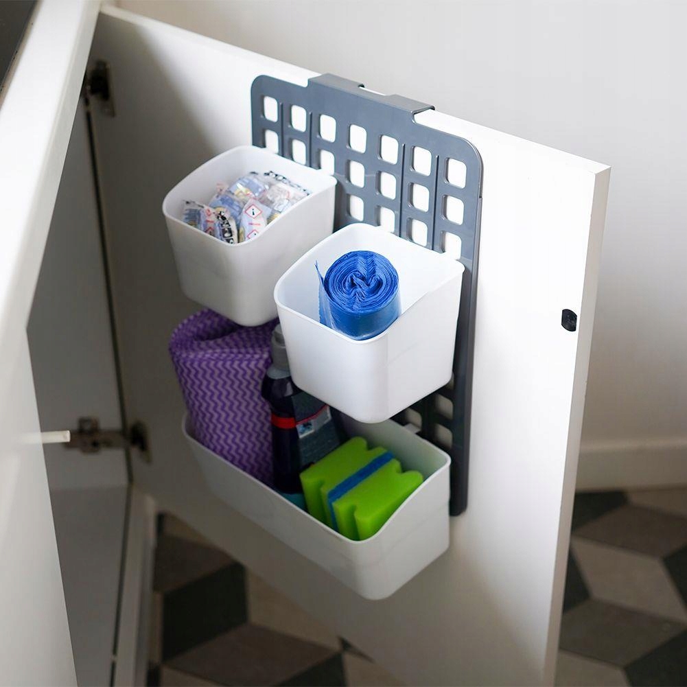 KOSZYK DO ZAWIESZENIA NA DRZWI PÓŁKA ORGANIZER 3x Marka Vilde