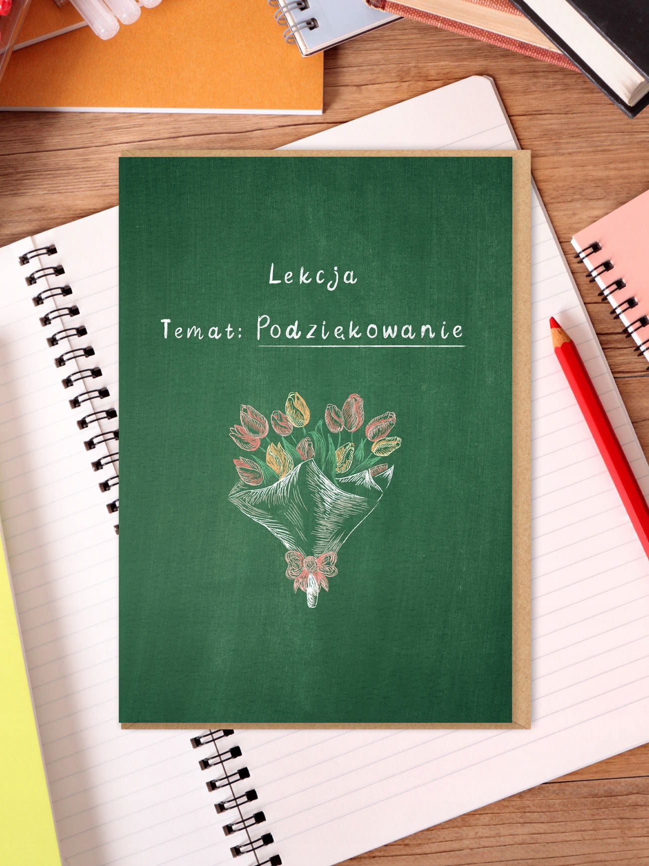 

Podziękowanie kartka dla nauczyciela