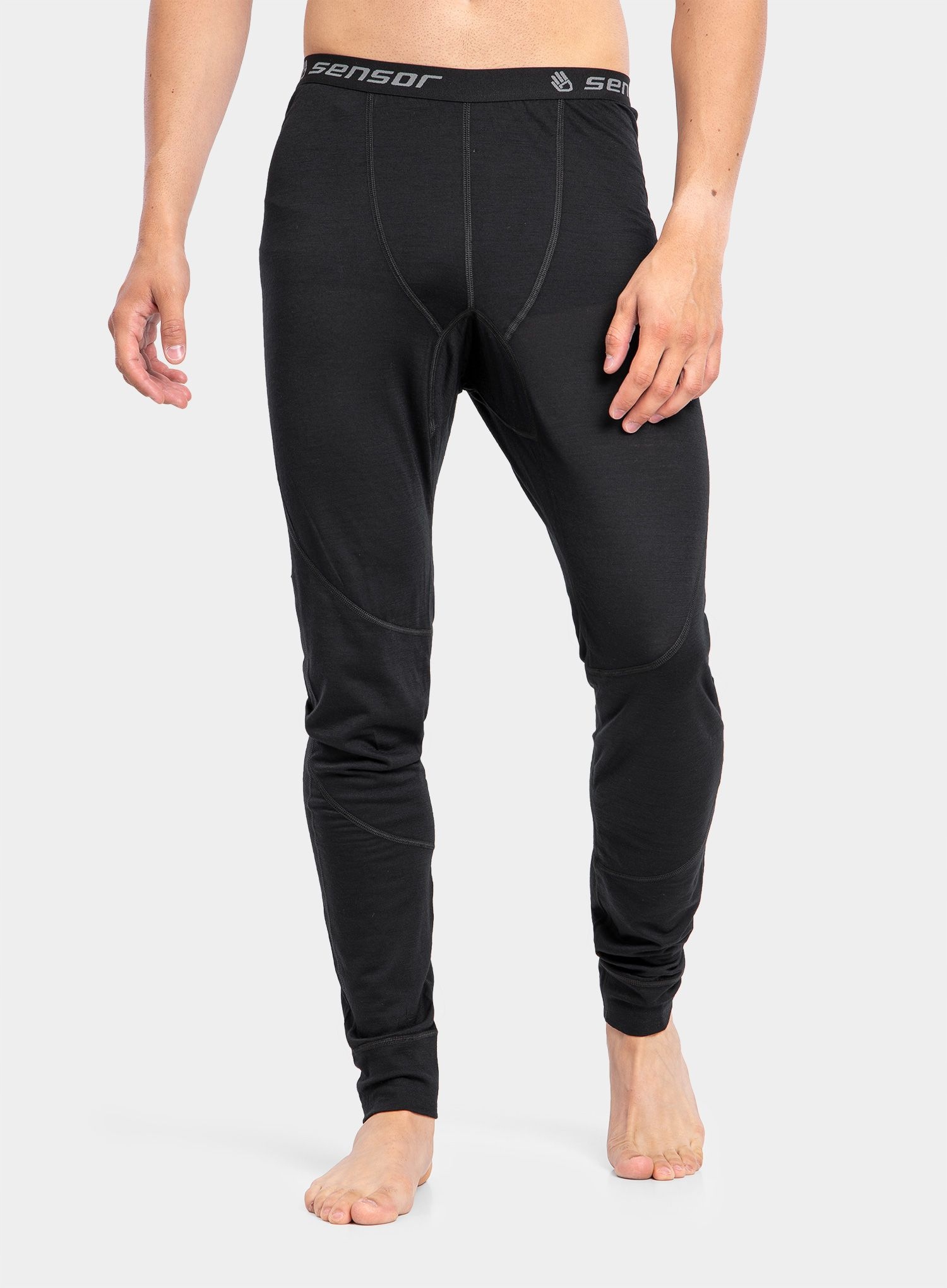 Termoaktivní legíny Sensor Merino Active Underpants černá XL