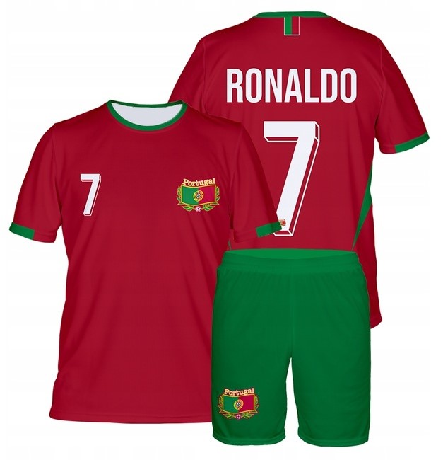 RONALDO PORTUGALIA STRÓJ SPORTOWY ROZMIAR 146