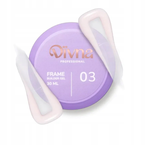 Stavební gel na tvarování rámů Divna 03 30ml