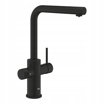 Grohe Bateria Kuchenna Filtrująca Blue Pure Minta, Phantom Black