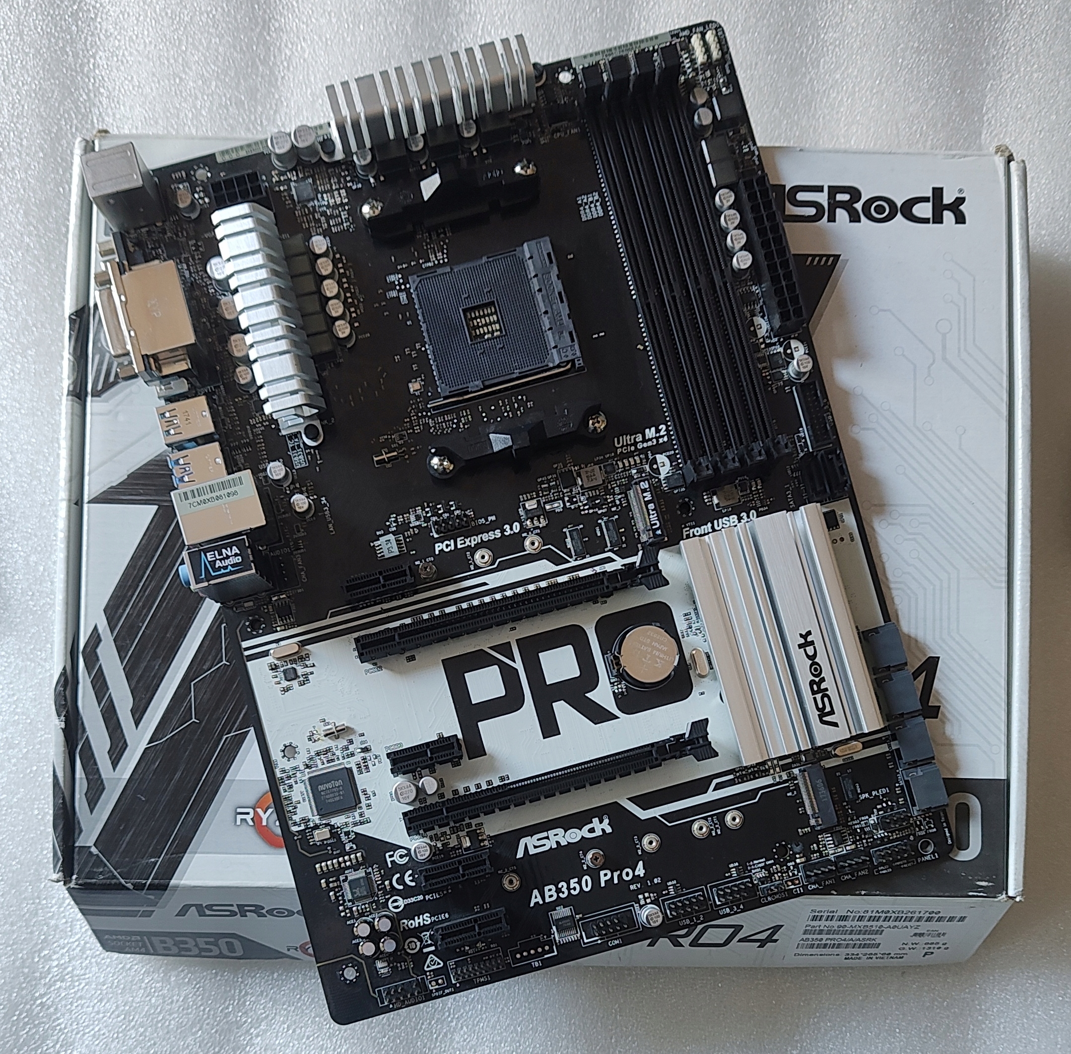 ASRock AB350 pro4 + Ryzen5 1600 セット品 ASRock AB350 pro4 + Ryzen5 1600 セット品 【公式通販】