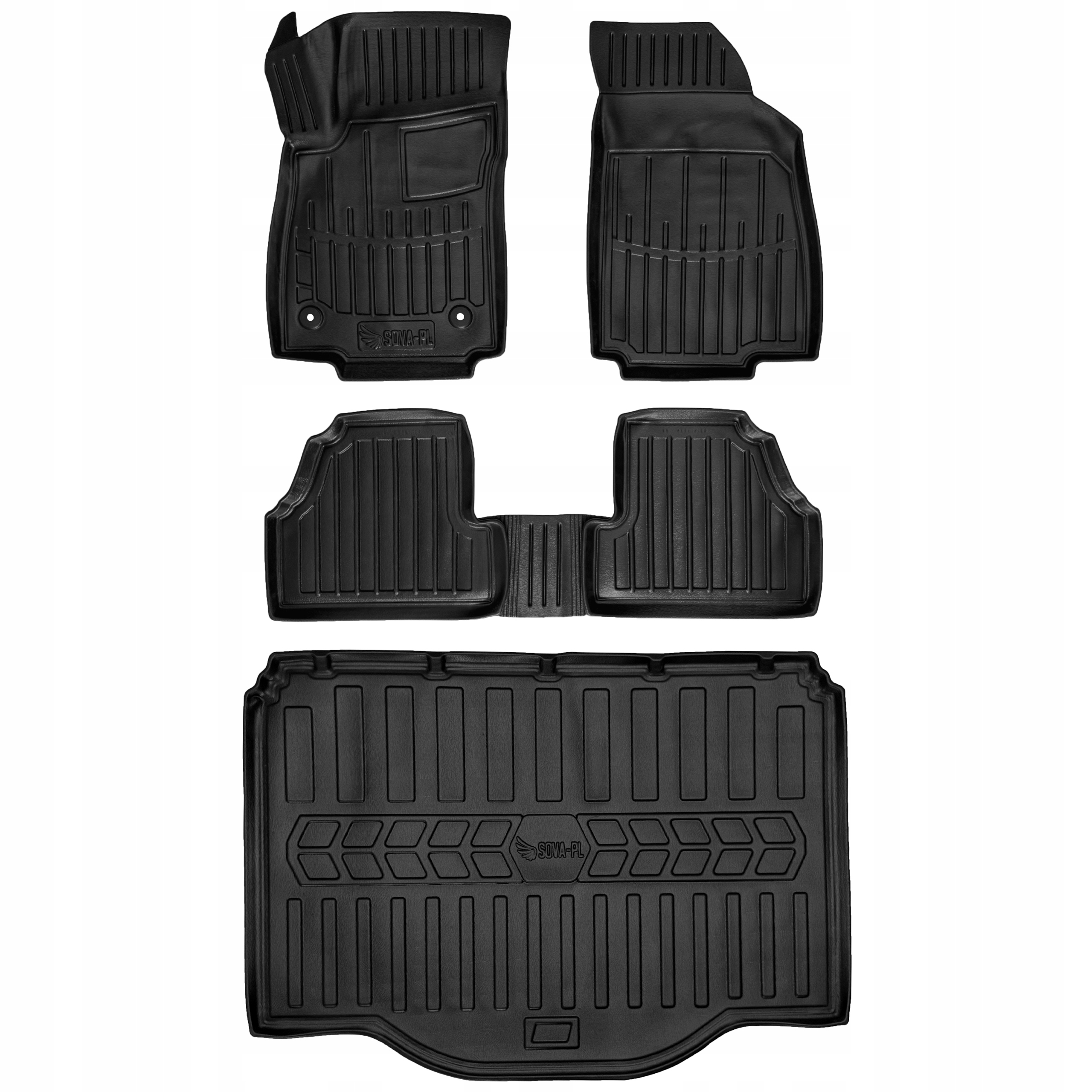 Guminis kilimėlių ir kilimėlio rinkinys Opel Mokka A (2012-2020)