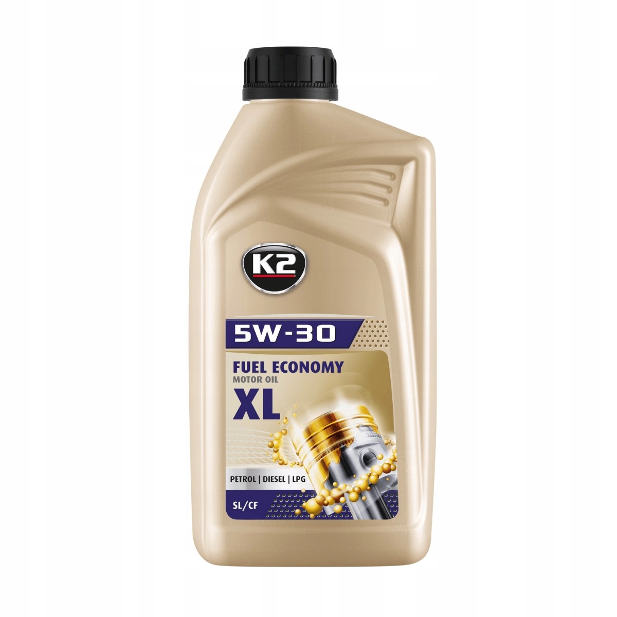 Olej silnikowy 5w-30 syntetyczny K2 Texar Fuel Economy 1L