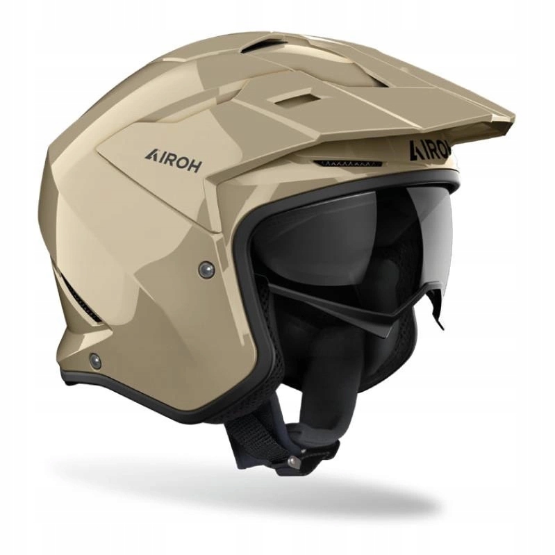 Motocyklová prilba Airoh Kombakt Color Moka Glow Gloss béžová Darčeky